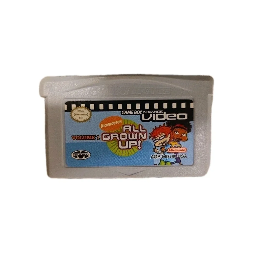Lot Of 7 Game Boy Advance TX HOLDEMS SPY PAC-MAN RUGRATS MADAGASCAR NAMCO ARCADE